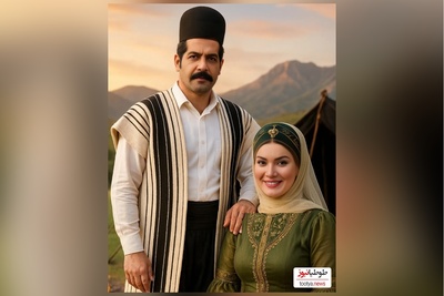 نگاهی به تیپ و استایل شیک هنرمندان ایرانی در لباس اصیل و سنتی بختیاری:  متین ستوده و کامران تفتی تا زوج های جوکری و نعیمه نظام دوست و الیکا عبدالرزاقی و امین زندگانی