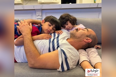 ویدئو/نگاهی به چیدمان منزل شاهانه و مجلل محسن تنابنده، بازیگر «سریال پایتخت»+ رونمایی از شیرین زبونی‌های دخترش