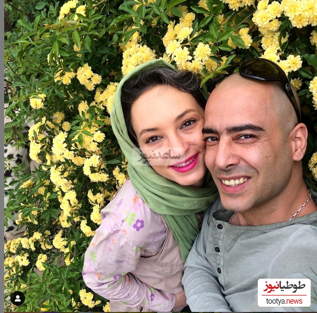 جشن سحر ولدبیگی و نیما فلاح/ وقتی روز تولدت و سالگرد ازدواجت یکی باشه همچین صحنه های قشنگی خلق میشه😍