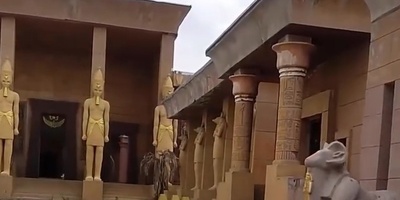 نگاهی به پشت صحنه دکوراسیون سریال یوسف پیامبر در شهر ری؛ شبیه سازی رود نیل و شترهای مصری از بندرعباس، دوخت لباس زلیخا با نخ طلا و...