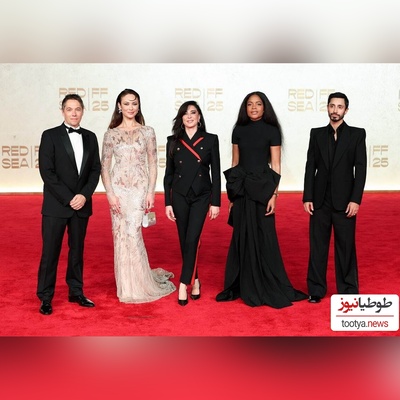 نگاهی به تیپ و استایل بازیگران خارجی در فرش قرمز جشنواره فیلم «دریای سرخ» عربستان سعودی