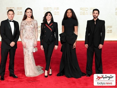 نگاهی به تیپ و استایل بازیگران خارجی در فرش قرمز جشنواره فیلم «دریای سرخ» عربستان سعودی