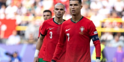 (تصاویر) احساسی ترین و غم انگیزترین لحظات بازی های یورو 2024 در بازی پرتغال با اسلوونی/ اشکمونو درآوردن که 😭