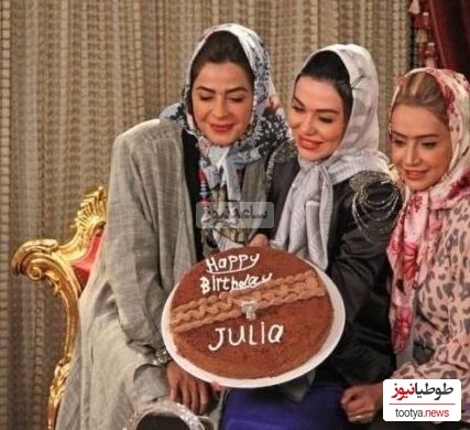 بازیگران در شام ایرانی