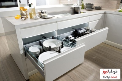 کابینت‌هایت را اشتباه می‌چیدی! با این 3 ترفند جادویی، فضای کابینتت 2 برابر می‌شود! + ویدیو