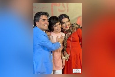 عاشقانههای دلنشین سامان احتشامی و همسرش در کارناوال/ یه مرد ایرانی این طوری به همسرش احترام میذاره+ فیلم