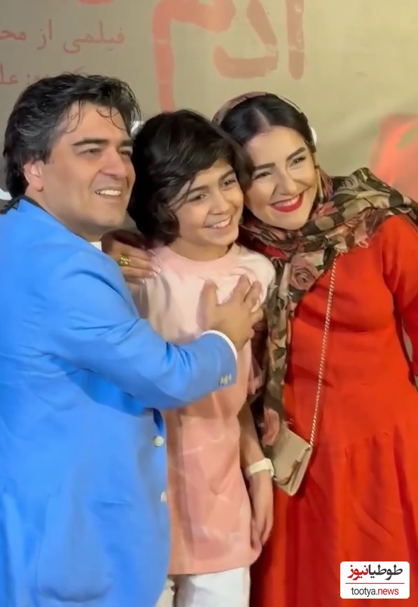 عاشقانههای دلنشین سامان احتشامی و همسرش در کارناوال/ یه مرد ایرانی این طوری به همسرش احترام میذاره+ فیلم