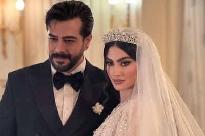 مهمونای مراسم عروسی مریم مومن یکی یکی رو میشن؛ حضور مجری خوشتیپ به همراه همسر جوانش در جشن باشکوه مریم مومن+عکس