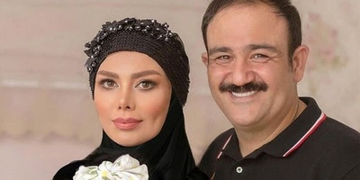 (فیلم) عاشقانه های خنده دار مهران غفوریان و همسرش در نیسان آبی با آهنگ تایتانیک!