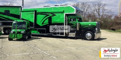 (ویدیو)  وقتی کامیون به یک خانه فوق لوکس و مدرن تبدیل می شود