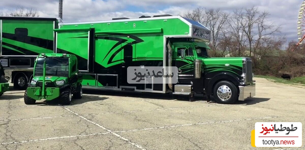 (ویدیو)  وقتی کامیون به یک خانه فوق لوکس و مدرن تبدیل می شود