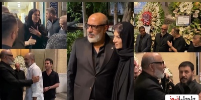 سنگ تمامِ بی‌سابقه‌ی اهالیِ سینما در مراسم سوگواریِ مادرِ ریما رامین‌فر؛ از حضور صمیمیِ اکیپ «پایتخت» تا همدردیِ ستاره‌های «لیسانسه‌ها» با امیر جعفری+ویدیو