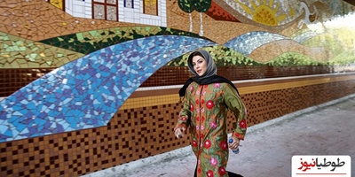 90 درصد زیبایی شهر را مدیون لاله اسکندری هستیم! از اتوبان همت تا تونل کردستان هر جا را ببینی ردی از دست این هنرمند دیده می‌شود!
