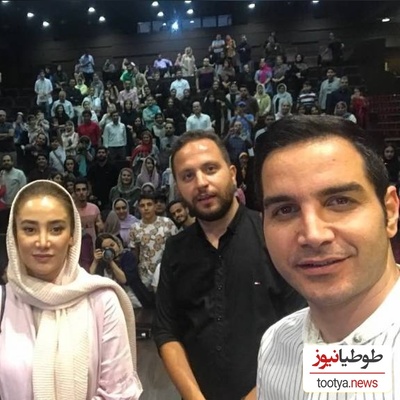 حضور پرانرژی هنرمندان و بازیگران ایرانی ازجمله پریناز ایزدیار، نسرین مقانلو، مه لقا باقری، الهام حمیدی، بهاره افشاری و... در کنسرت محسن یگانه