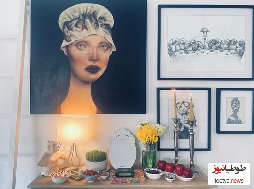 منزل طناز طباطبایی