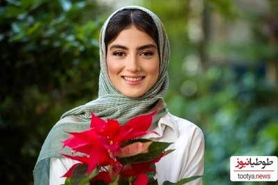 نگاهی به جشن تولد پردیس پور عابدینی، بازیگر سریال گناه فرشته در یک رستوران شیک و باکلاس زیر شکوفه های درخت گیلاس+عکس