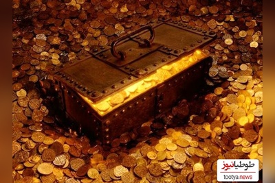 لحظه حیرت‌انگیز کشف هفت گنج طلایی توسط یک شکارچی تازه‌کار