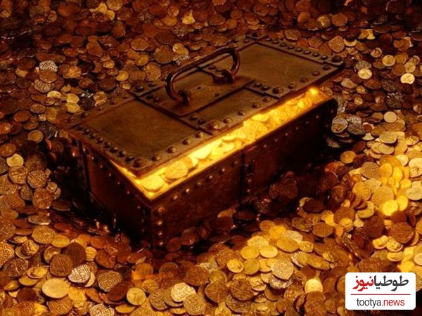 لحظه حیرتانگیز کشف هفت گنج طلایی توسط یک شکارچی تازهکار