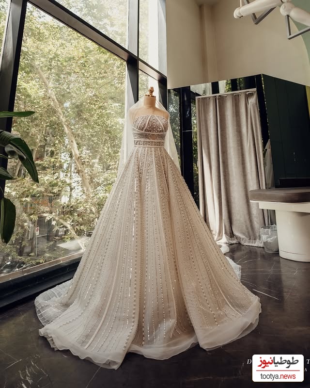 لباس عروس متین ستوده