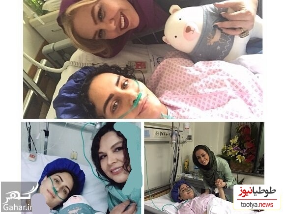 عیادت از الناز شاکردوست