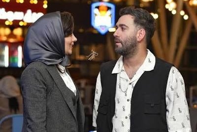 ژست دونفره و سبک زن و شوهری هدیه بازوند و نیما شعبان‌نژاد حاشیه‌ساز شد! نیما شاکی شد!