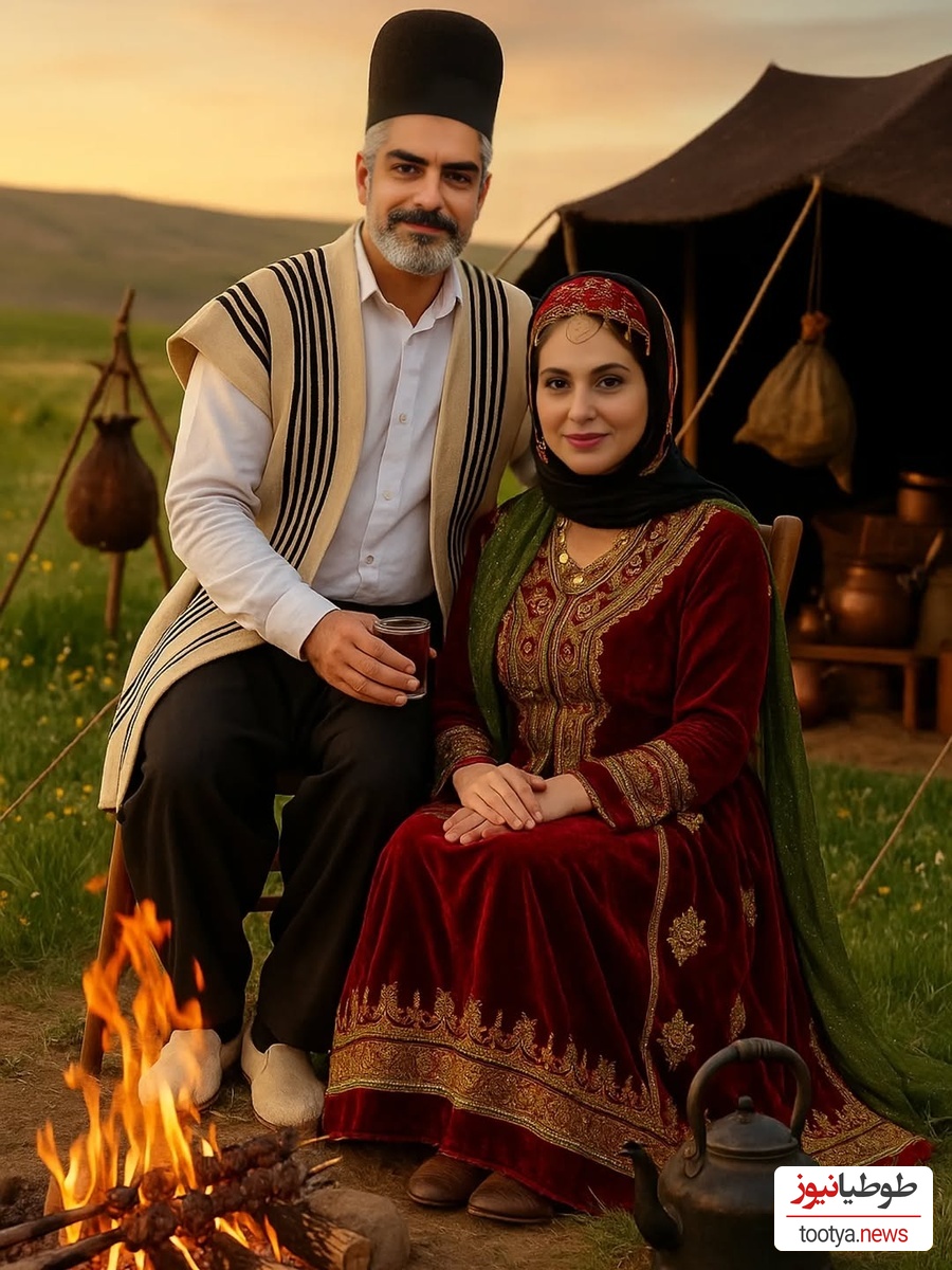 مهدی پاکدل و رعنا آزادی ور