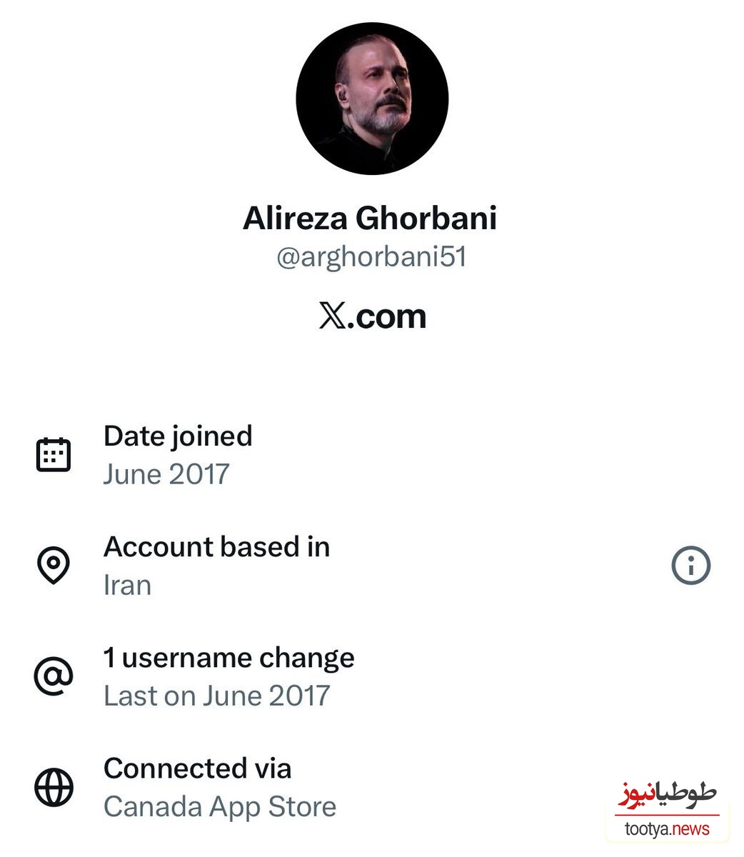 توییتر علیرضا قربانی