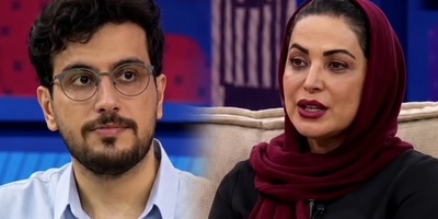 کمند امیرسلیمانی با نیش و کنایه امیرحسین قیاسی را ناراحت کرد! نمیشه روت حساب کرد، خدا به زنت صبر بده!