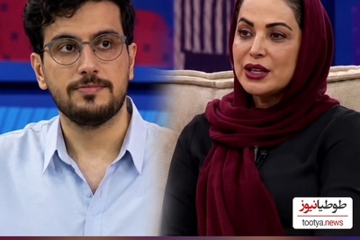 کمند امیرسلیمانی با نیش و کنایه امیرحسین قیاسی را ناراحت کرد! نمیشه روت حساب کرد، خدا به زنت صبر بده!