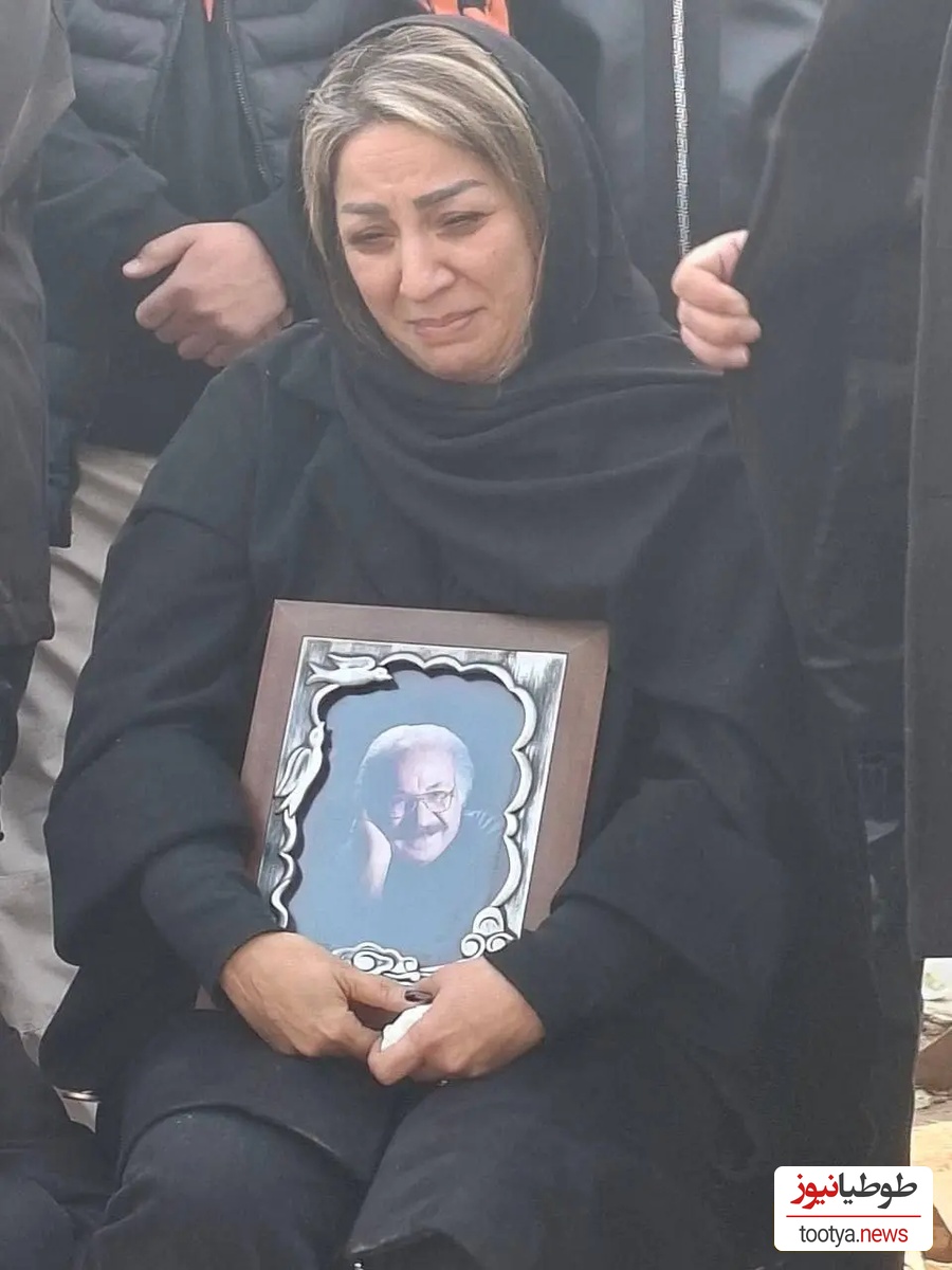 مراسم خاکسپاری سعید پیردوست