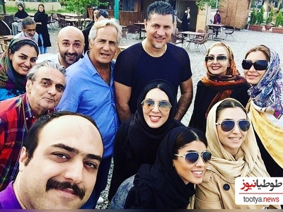 تصاویر دیدنی از مصطفی زمانی، کتایون ریاحی، لیلا بلوکات، مجید مظفری، علی اوجی و علی دایی با مرحوم همایون ارشادی/ روحش شاد و یادش گرامی