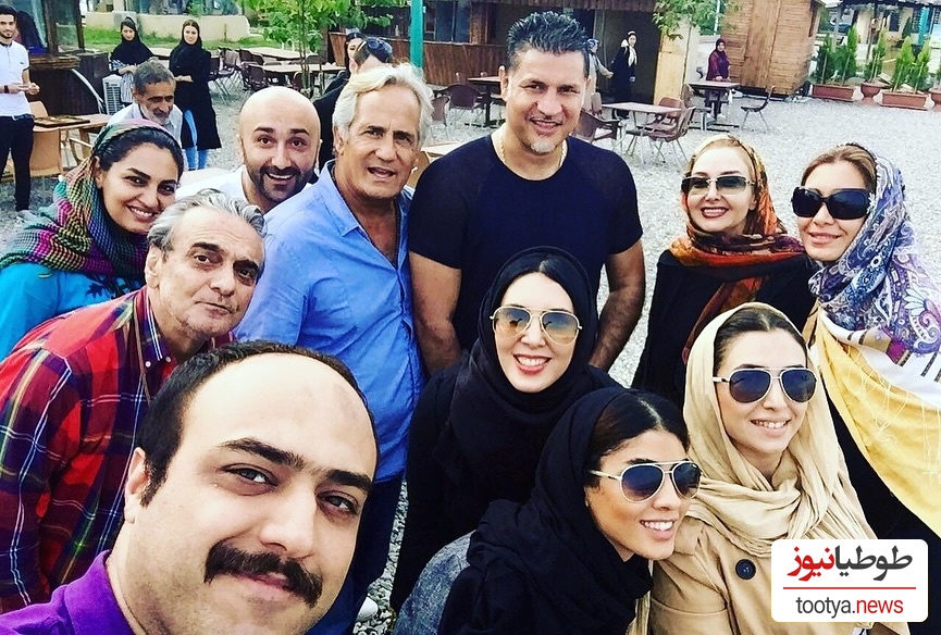 تصاویر دیدنی از مصطفی زمانی، کتایون ریاحی، لیلا بلوکات، مجید مظفری، علی اوجی و علی دایی با مرحوم همایون ارشادی/ روحش شاد و یادش گرامی