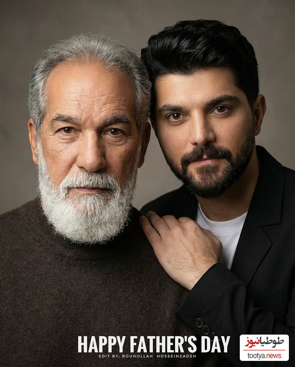 سینا مهراد و پدرش