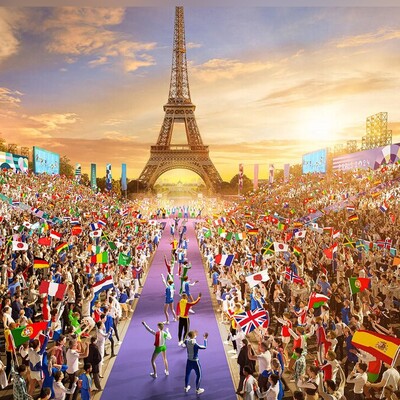 (عکس) رونمایی از عروسک خوشگل المپیک 2024 پاریس/ چه رنگ جذابی داره + تصاویر کارخانه تولید کننده عروسک المپیک