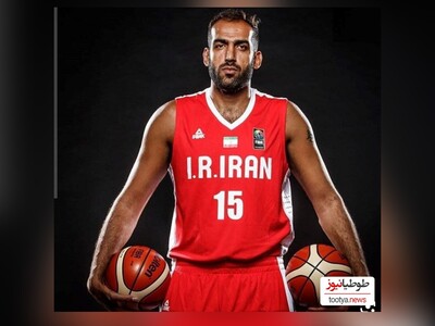 (عکس) رکورد اسطوره ایران، حامد حدادی در المپیک بسکتبال