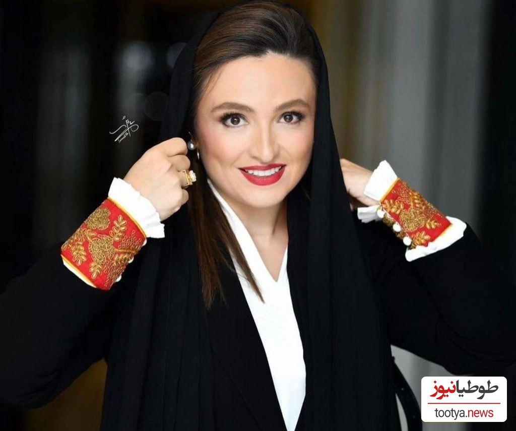 پوشش شیک و مجلسی گلاره عباسی چشمها رو خیره کرد!