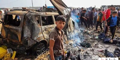 (ویدئو+عکس +18)تصاویر وحشتناک و تلخ از کودکان رنگ‌پریده رفح که در آتش بی‌محلی حکام عرب سوختند/کمترین حق این کودکان زندگیست