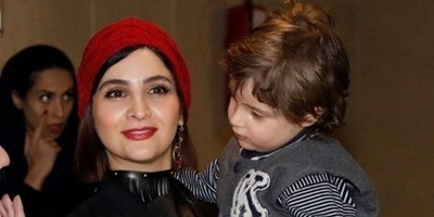 جدیدترین تصویر نورا هاشمی و پسرش که این روزها در فضای مجازی وایرال شده است