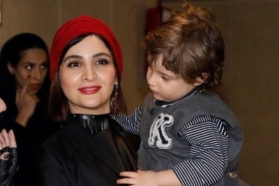 جدیدترین تصویر نورا هاشمی و پسرش که این روزها در فضای مجازی وایرال شده است