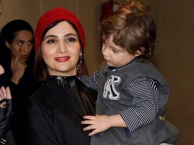 جدیدترین تصویر نورا هاشمی و پسرش که این روزها در فضای مجازی وایرال شده است