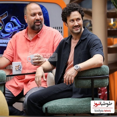 سلفی شاهرخ استخری و علی اوجی در پشت صحنه "جوکر2" + عکس