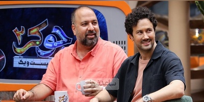 سلفی شاهرخ استخری و علی اوجی در پشت صحنه "جوکر2" + عکس