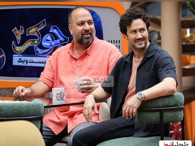 سلفی شاهرخ استخری و علی اوجی در پشت صحنه "جوکر2" + عکس