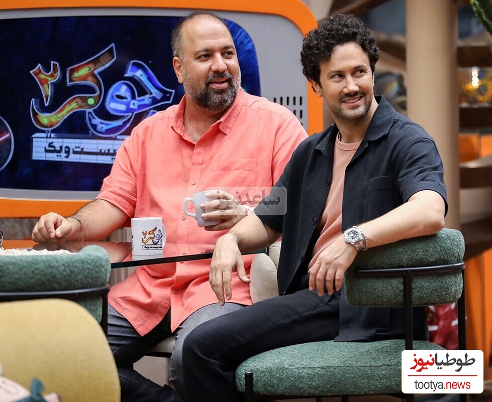 سلفی شاهرخ استخری و علی اوجی در پشت صحنه "جوکر2" + عکس