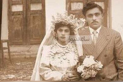 عکس 120 ساله از لباس عروس ژورنالی و امروزی عروس کوچولوی تبریزی در دوران قاجار