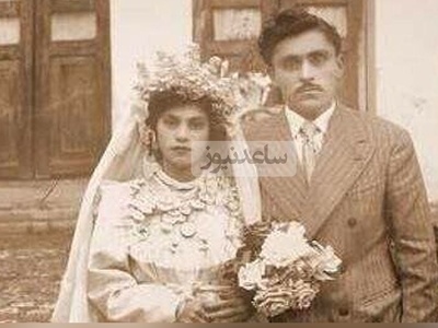 عکس 120 ساله از لباس عروس ژورنالی و امروزی عروس کوچولوی تبریزی در دوران قاجار