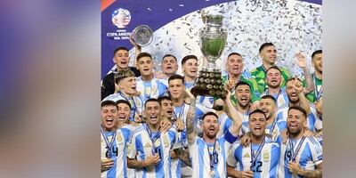 ( عکس) استوری تبریک دیوید بکام به مسی  به خاطر قهرمانی در کوپا آمریکا 2024/ آرژانتین بازم گل کاشت