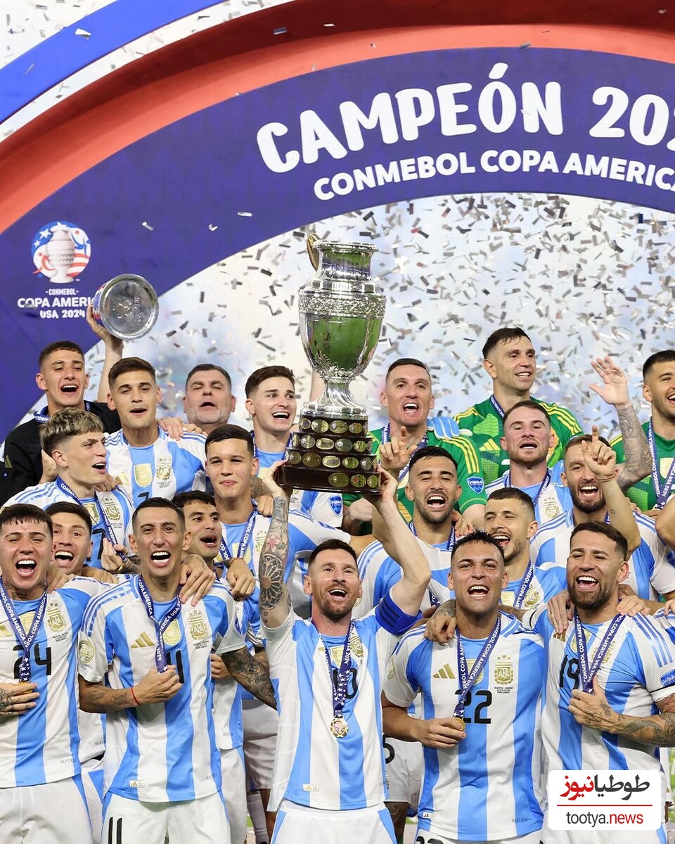 ( عکس) استوری تبریک دیوید بکام به مسی  به خاطر قهرمانی در کوپا آمریکا 2024/ آرژانتین بازم گل کاشت