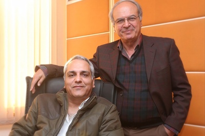 رضا نیکخواه و بلایی که سر دیوان حافظ آورد! (مهران مدیری شوکه شد)/ مهران مدیری اینجا چطور جلوی خنده‌شو گرفت؟