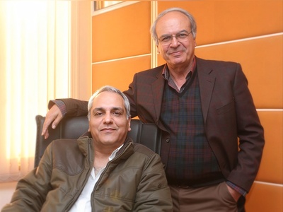 رضا نیکخواه و بلایی که سر دیوان حافظ آورد! (مهران مدیری شوکه شد)/ مهران مدیری اینجا چطور جلوی خنده‌شو گرفت؟